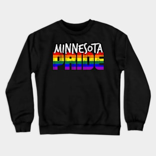 Minnesota Pride LGBT Flag Crewneck Sweatshirt